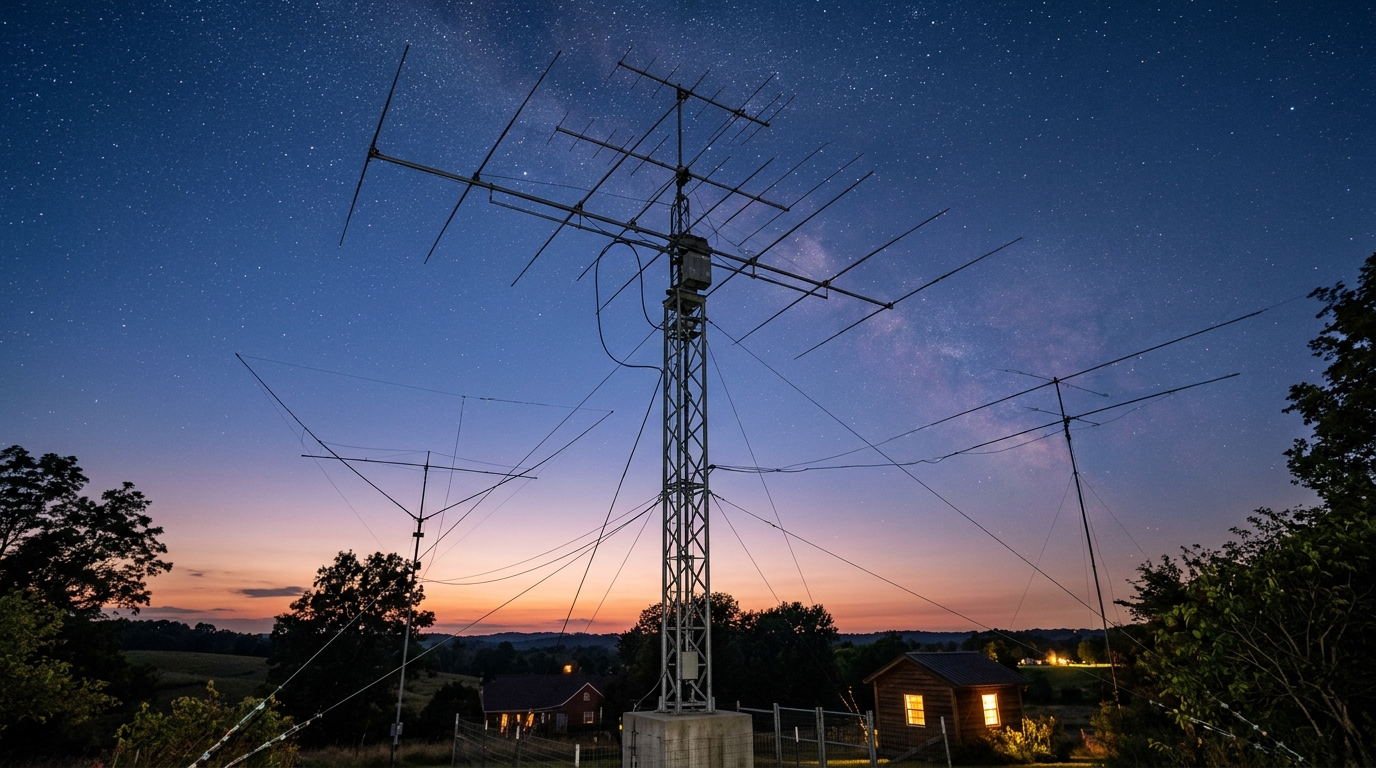 Mástil de Antenas Yagi